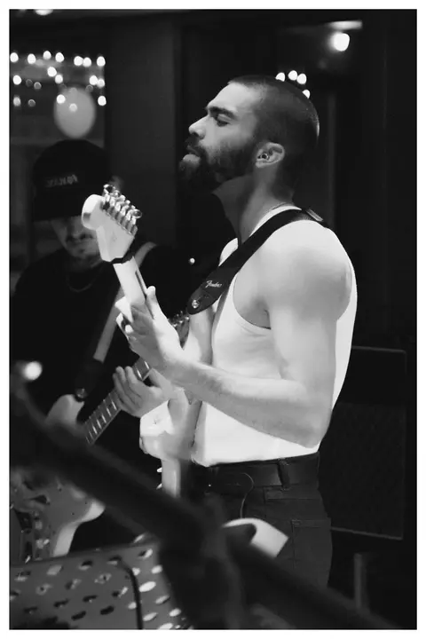 Devil of a Woman guitarist live