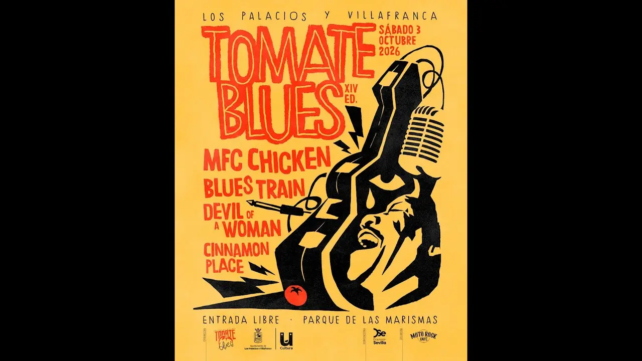 Cartaz do Festival Tomate Blues 2026